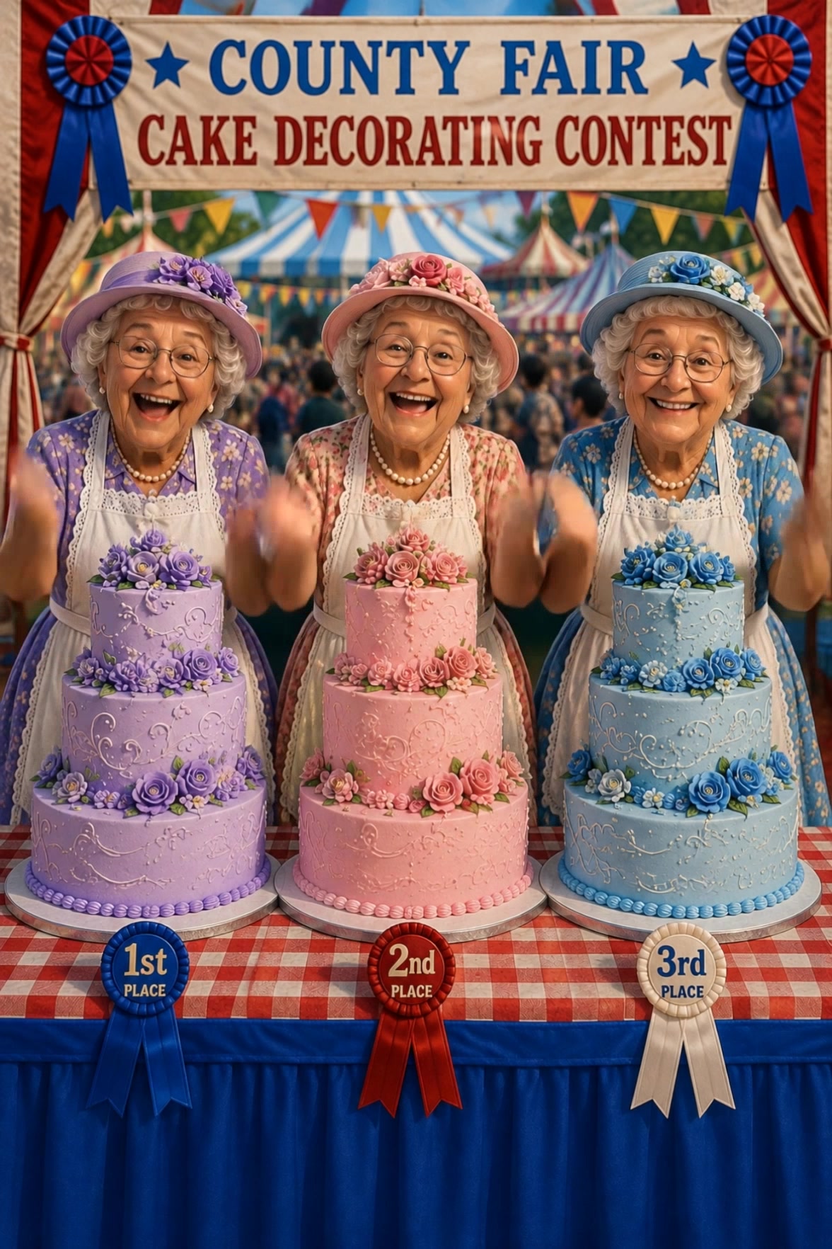 Funny Cake Decorating Video — Baking Contest Comedy
