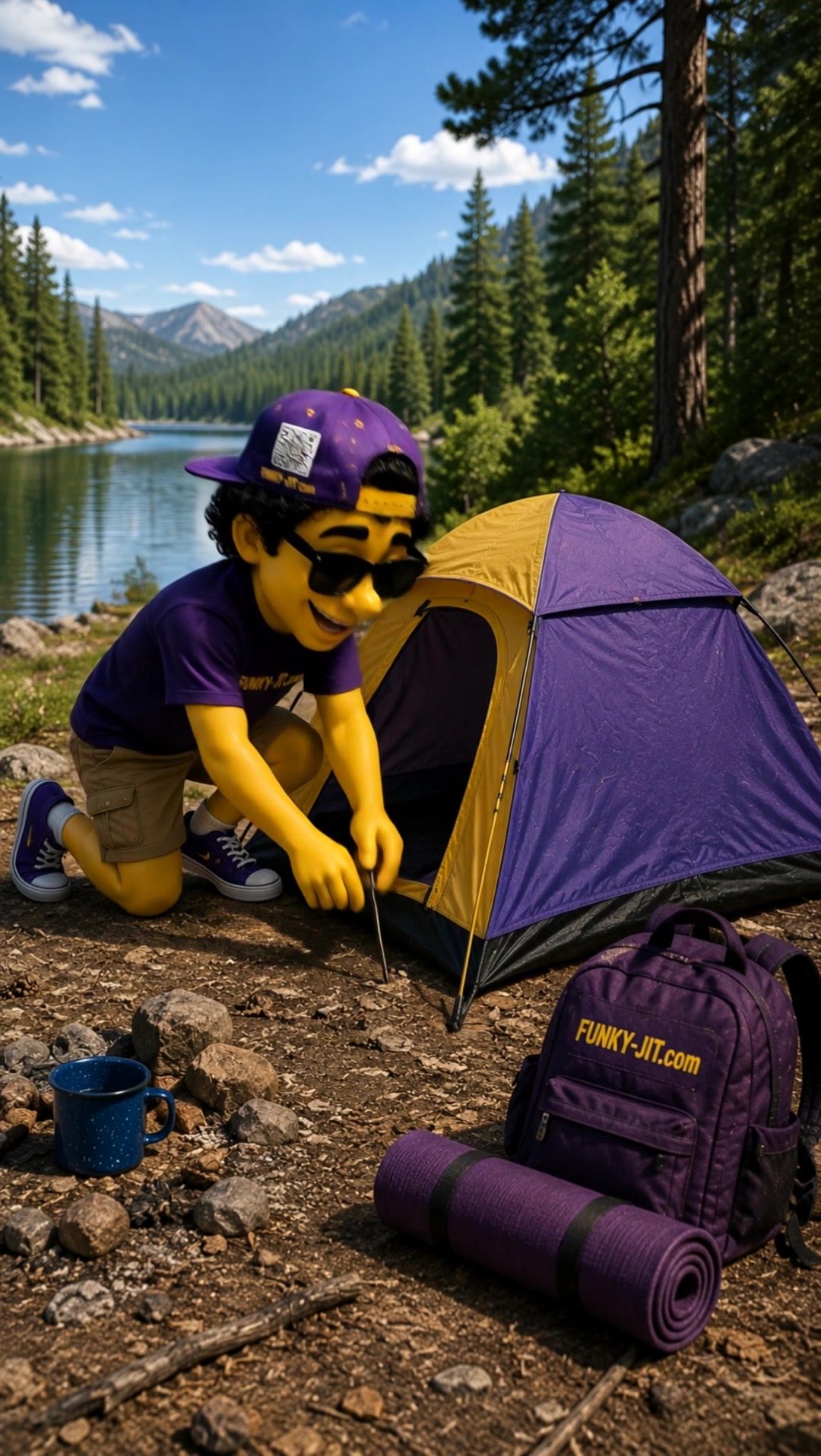 Funny Camping Video — Luxury Tent Surprise