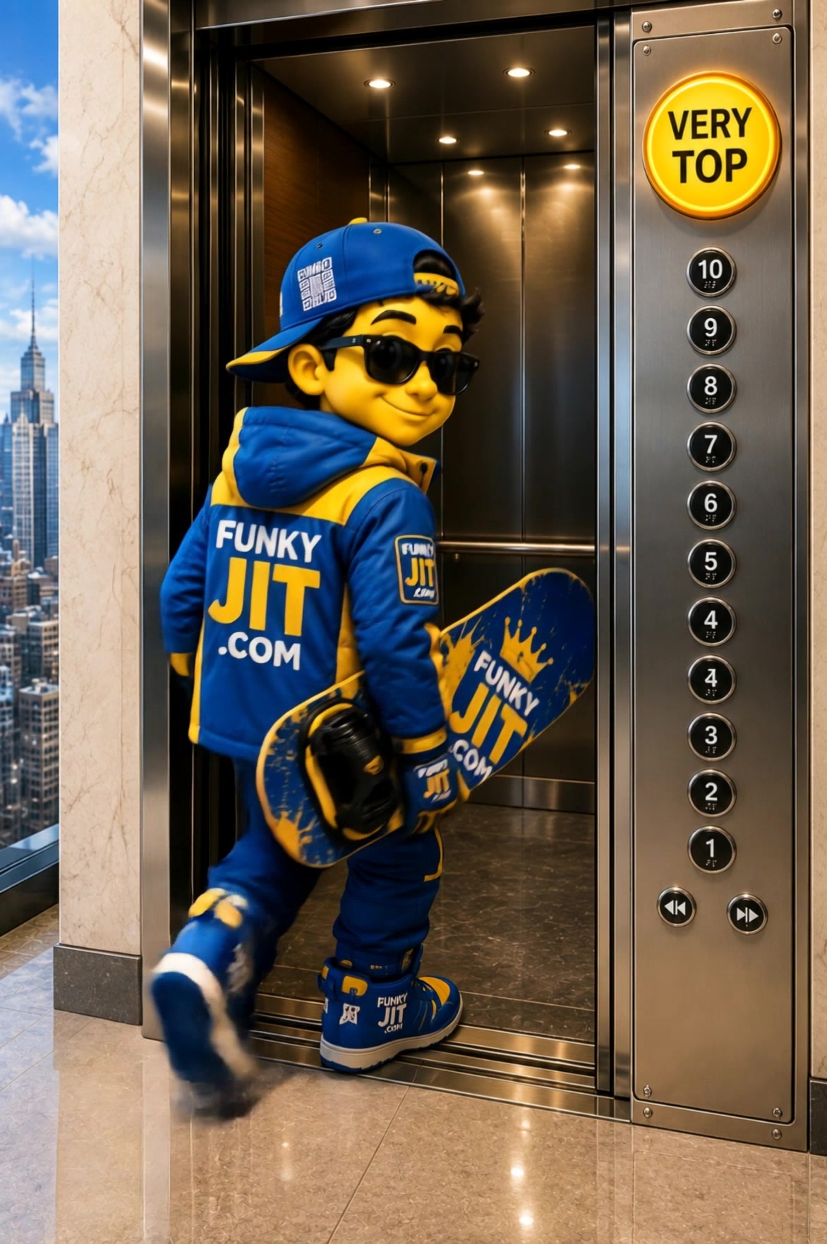 Funny Mount Everest Video — Elevator to the Top