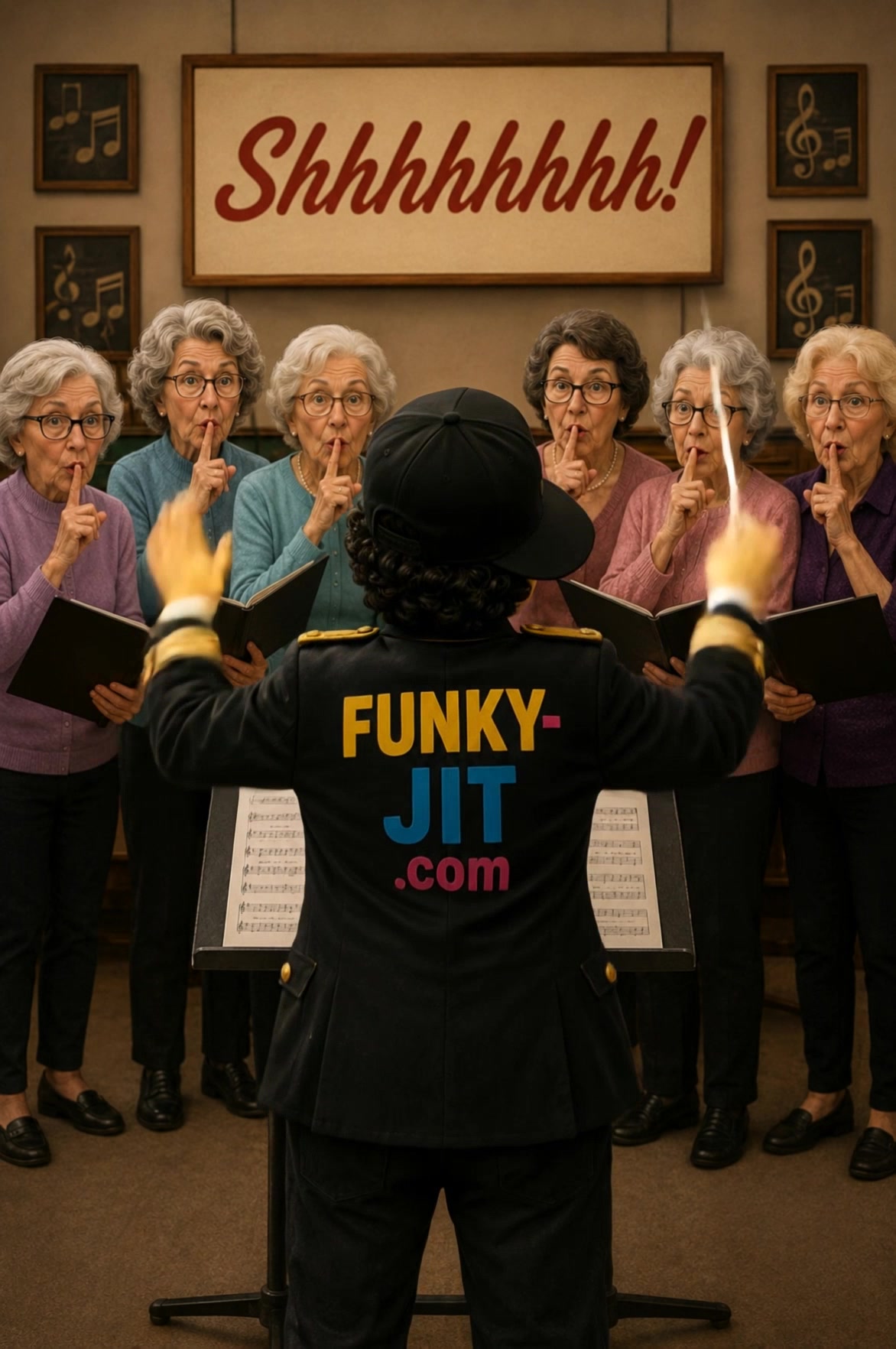 Funny Library Video — The Shhhhhhh Choir